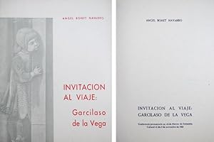 Image du vendeur pour Invitacin al viaje: Garcilaso de la Vega. mis en vente par Hesperia Libros