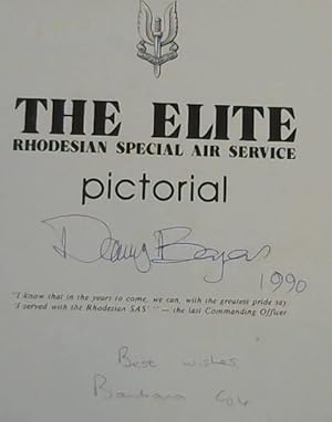 Seller image for The Elite Pictorial: Rhodesian Special Air Service Pictorial for sale by Chapter 1