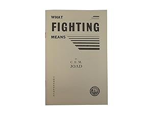 What Fighting Means