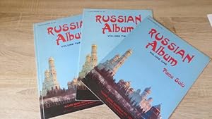 RUSSIAN ALBUM PIANO SOLO - Vols. 1, 2 & 3.