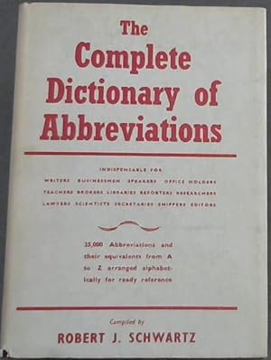 The Complete Dictionary of Abbreviations