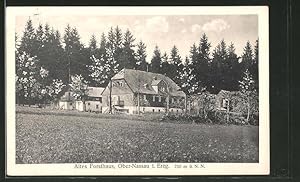 Ansichtskarte Ober-Nassau, Altes Forsthaus