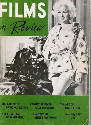 Immagine del venditore per Films in Review Vol XIV N0 6: June - July 1963 Marilyn Monroe, Cover venduto da Bookshop Baltimore