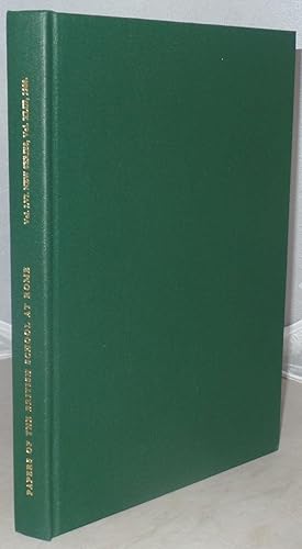 Bild des Verkufers fr Papers of the British School at Rome [Volume LVI] zum Verkauf von Besleys Books  PBFA