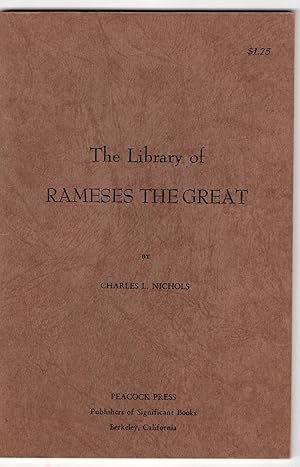 The Library of Rameses the Great