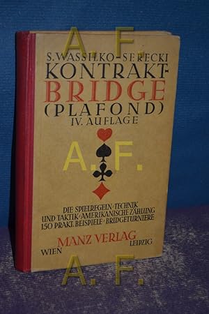 Image du vendeur pour Kontrakt-Bridge (Plafond). mis en vente par Antiquarische Fundgrube e.U.