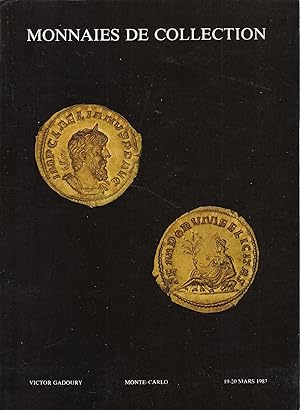 Image du vendeur pour Monnaies de collection. Vente aux enchres, 19-20 mars 1983 mis en vente par Librairie Archaion