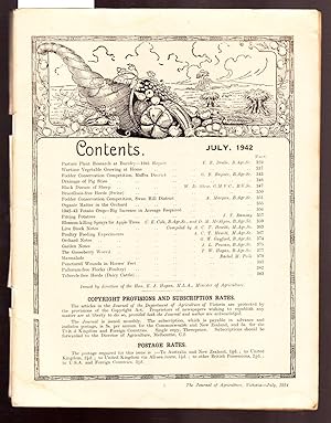 The Journal of the Department of Agriculture Victoria Australia - July 1942 Vol.XL-Part 7