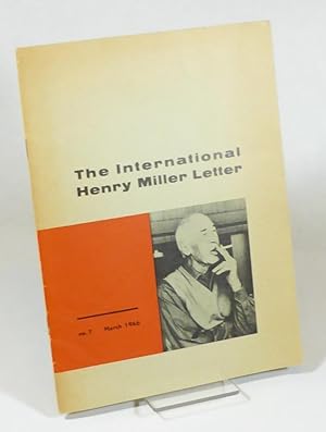 Seller image for The International Henry Miller Letter No. 7. March 1966. for sale by Patrik Andersson, Antikvariat.