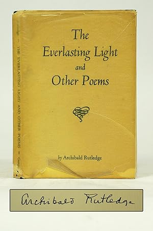 Seller image for The Everlasting Light and Other Poems (SIgned First) for sale by Shelley and Son Books (IOBA)