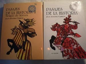 Seller image for Pasajes de la Historia ( 2 Vols.) Tomo I. Tomo II. Tiempo de hroes for sale by Librera Antonio Azorn