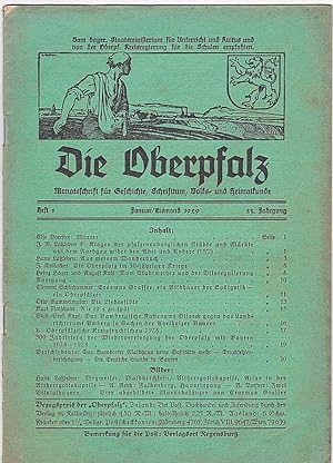 Die Oberpfalz, 23. Jahrgang, Heft 1 Januar/ Eismond 1929