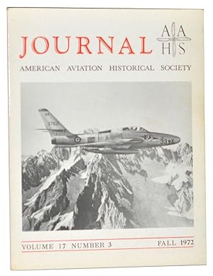Bild des Verkufers fr American Aviation Historical Society Journal, Volume 17, Number 3 (Fall 1972) zum Verkauf von Cat's Cradle Books