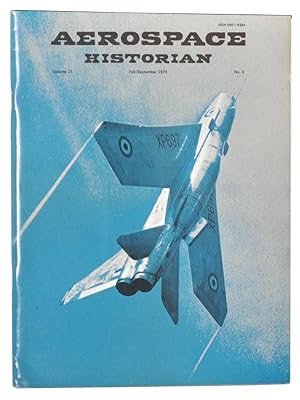 Imagen del vendedor de Aerospace Historian, Vol. 21, No. 3 (Fall, September 1974) a la venta por Cat's Cradle Books