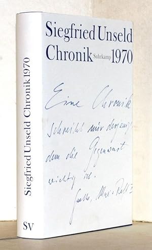Chronik 1970. Mit den Chroniken Buchmesse 1967, Buchmesse 1968 und der Chronik eines Konflikts 1968.