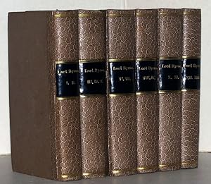 The Works of the Right Honourable Lord Byron. 13 Teile in 6 Büchern.