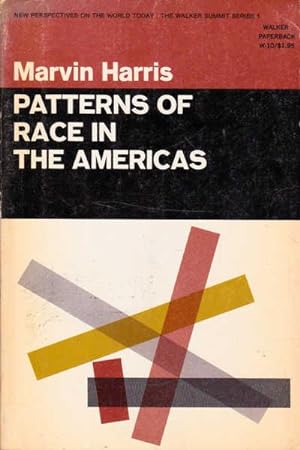Imagen del vendedor de Patterns of Race in the Americas a la venta por Goulds Book Arcade, Sydney