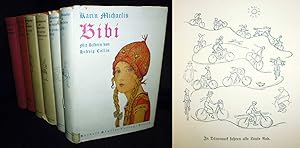 Seller image for Bibi. Leben eines kleinen Mdchens. 6 Bnde. (Bibi / Bibis groe Reise / Bibi und Ole / Bibi und die Verschworenen / Bibi in Dnemark / Bibi lernt Landwirtschaft) for sale by Antiquariat Lcker