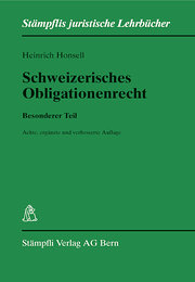 Bild des Verkufers fr Schweizerisches Obligationenrecht, Besonderer Teil zum Verkauf von AHA-BUCH GmbH