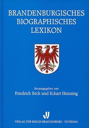 Bild des Verkufers fr Brandenburgisches Biographisches Lexikon : BBL zum Verkauf von AHA-BUCH GmbH