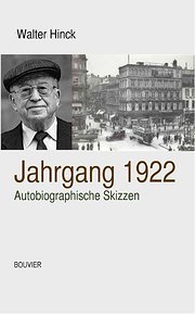 Bild des Verkufers fr Jahrgang 1922: Autobiographische Skizzen : Autobiographische Skizzen zum Verkauf von AHA-BUCH GmbH