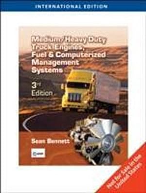 Bild des Verkufers fr Medium/Heavy Duty Truck Engines, Fuel and Computerized Management Systems zum Verkauf von AHA-BUCH GmbH