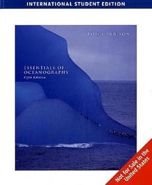 Bild des Verkufers fr Essentials of Oceanography, International Edition zum Verkauf von AHA-BUCH GmbH