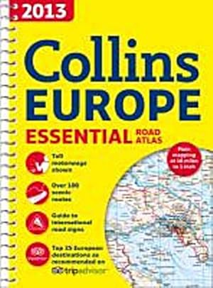 Seller image for 2013 Collins Europe Essential Road Atlas (Collins Essential Road Atlas Europe) for sale by AHA-BUCH GmbH