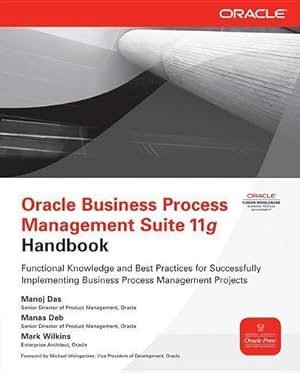 Bild des Verkufers fr Oracle BPM Suite 11g Handbook (Oracle Press) zum Verkauf von AHA-BUCH GmbH