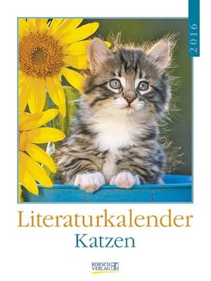 Bild des Verkufers fr Katzen 2016: Literatur-Wochenkalender : Literatur-Wochenkalender. Bilderkalender zum Verkauf von AHA-BUCH GmbH