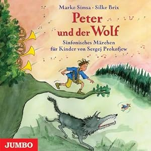 Bild des Verkufers fr Peter und der Wolf, 1 Audio-CD. Von : Ein sinfonisches Mrchen fr Kinder von Sergei Prokofjew zum Verkauf von AHA-BUCH GmbH