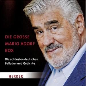 Bild des Verkufers fr Die groe Mario Adorf Box: Die schnsten deutschen Balladen und Gedichte : Die schnsten deutschen Balladen und Gedichte. Schiller; Goethe; Die Lieblingsballaden der Deutschen zum Verkauf von AHA-BUCH GmbH