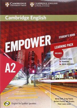 CAMBRIDGE ENGLISH EMPOWER FOR SPANISH SPEAKERS A2 STUDENT S BOOK WITH ONLINE ASS