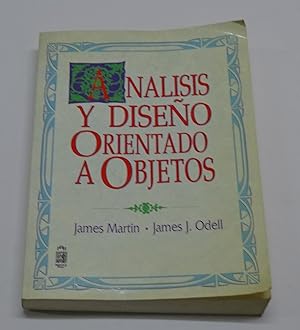 Image du vendeur pour ANALISIS Y DISEO ORIENTADO A OBJETOS. mis en vente par Librera J. Cintas