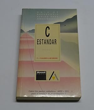 Bild des Verkufers fr C ESTANDAR. Guia de referencia rpida para programadores. zum Verkauf von Librera J. Cintas