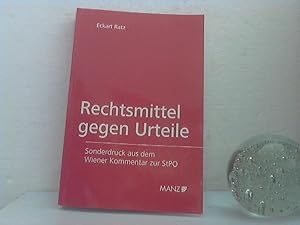 Rechtsmittel gegen Urteile. [Österreichisches Recht]. - hrsg. von Eckart Ratz [= Sonderdruck aus ...