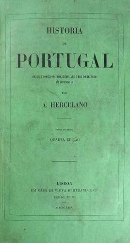 HISTÓRIA DE PORTUGAL. [3.ª e 4.ª EDIÇÃO]