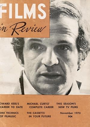 Seller image for Films in Review: November 1970 Francoise Truffant (cover) for sale by Bookshop Baltimore