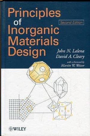Bild des Verkufers fr Principles of Inorganic Materials Design. zum Verkauf von Antiquariat am Flughafen