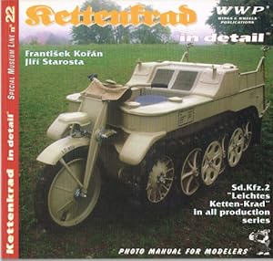 Seller image for SPECIAL MUSEUM LINE NO.22: KETTENKRAD IN DETAIL for sale by Paul Meekins Military & History Books