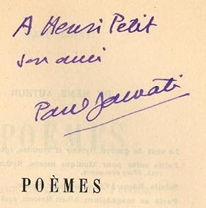Poèmes. Préface de Léon-Paul Fargue.