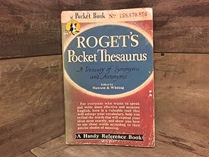 Seller image for Roget's Pocket Thesaurus for sale by Archives Books inc.
