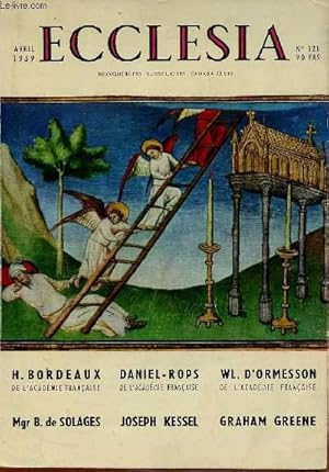 Image du vendeur pour ECCLESIA N121 - AVRIL 59 : Le Pape a dsormais un secrtaire d'Etat, par Wladimir d'Ormesson / Apprenez les mathmatiques ! , par Mgr Bruno de Solages / L'trange retour de Jacob, rcit historique par Daniel-Rops,etc mis en vente par Le-Livre
