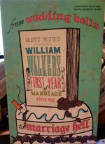 Seller image for WILLIAM WALKER'S FIRST YEAR OF MARRIAGE: A HORROR STORY for sale by M.Roberts - Books And ??????