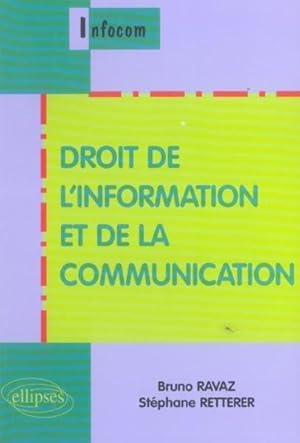 Image du vendeur pour Droit de l'information et de la communication mis en vente par Chapitre.com : livres et presse ancienne