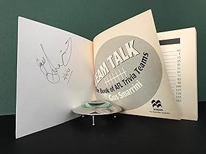 Seller image for Team Talk: The Book of AFL Trivia Teams [Signed] for sale by Bookwood