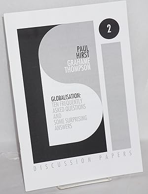 Seller image for Globalisation: ten frequently asked questions and some surprising answers for sale by Bolerium Books Inc.