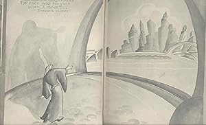 Imagen del vendedor de The Red and black, Central High School, St. Louis Missouri, Volume XVI January and June 1933 [Yet all experience is an Arch wherethro' gleams that untravell'd world, whose margin fades for ever, and for ever when I move'][Subject: Eero Saarinen Gateway Arch Psychic Precognitive Painting] a la venta por Joseph Valles - Books
