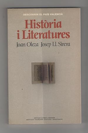 Imagen del vendedor de Histria i literatures. a la venta por Librera El Crabo