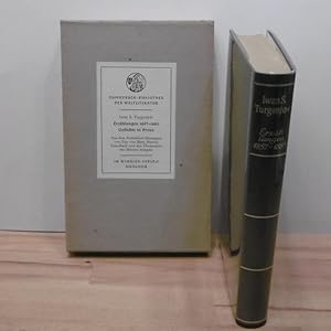 Erzählungen 1857 - 1883, Gedichte in Prosa. Dünndruck-Bibliothek der Weltliteratur. Iwan S. Turge...